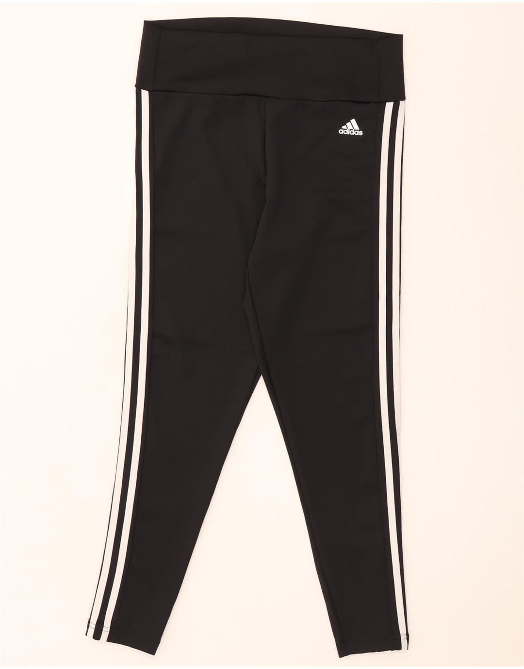 Adidas Aeroready Leggings til kvinder UK 16/18 Large Black Polyester