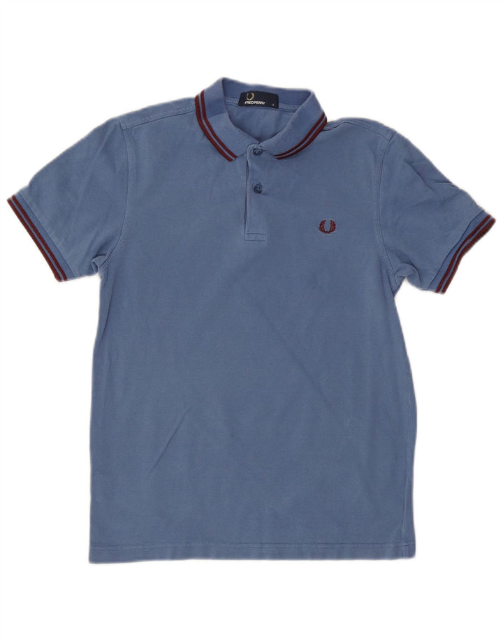 Fred Perry Herre poloskjorte lille blå bomuld