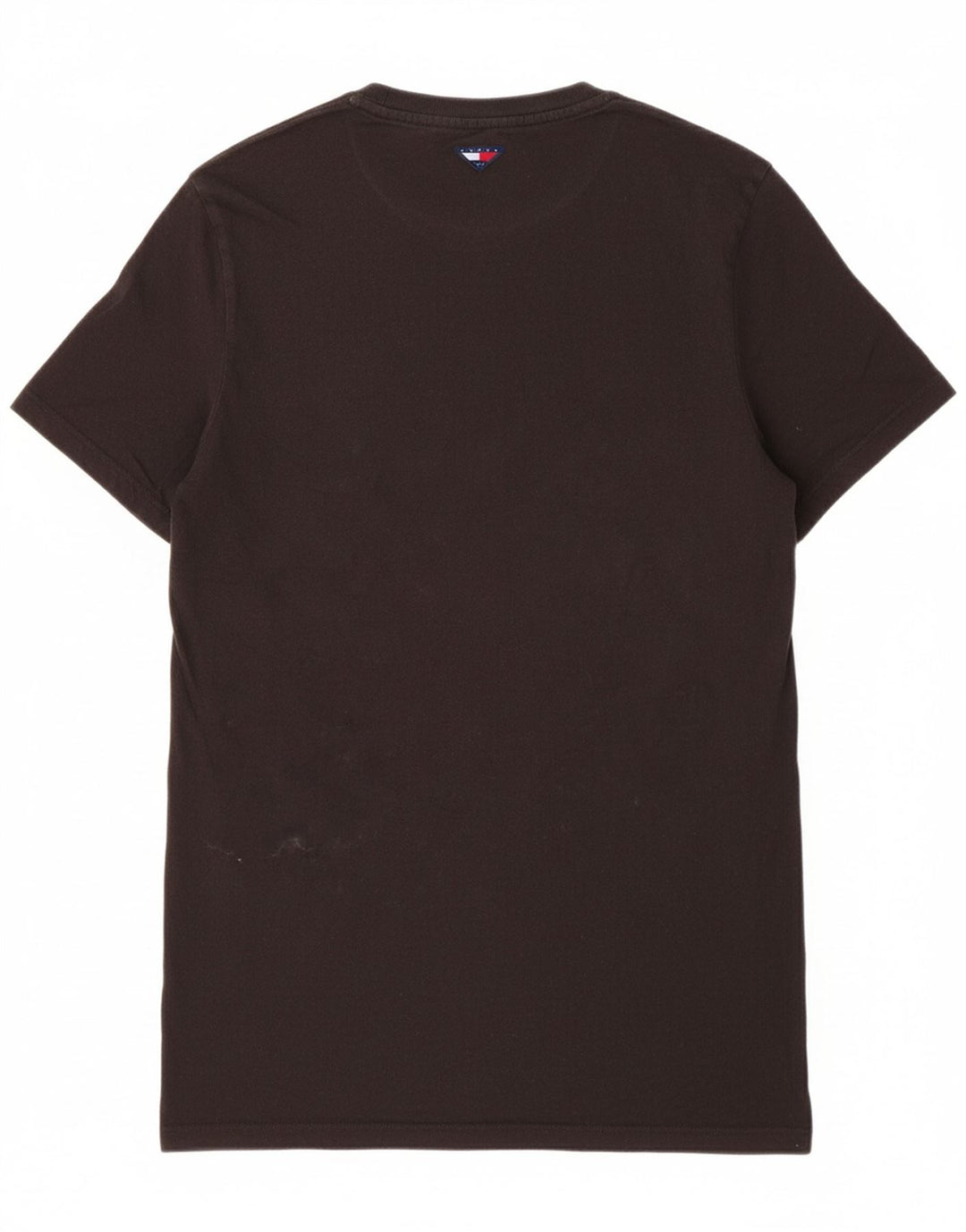 TOMMY HILFIGER Mens T-Shirt Top XS Black Cotton