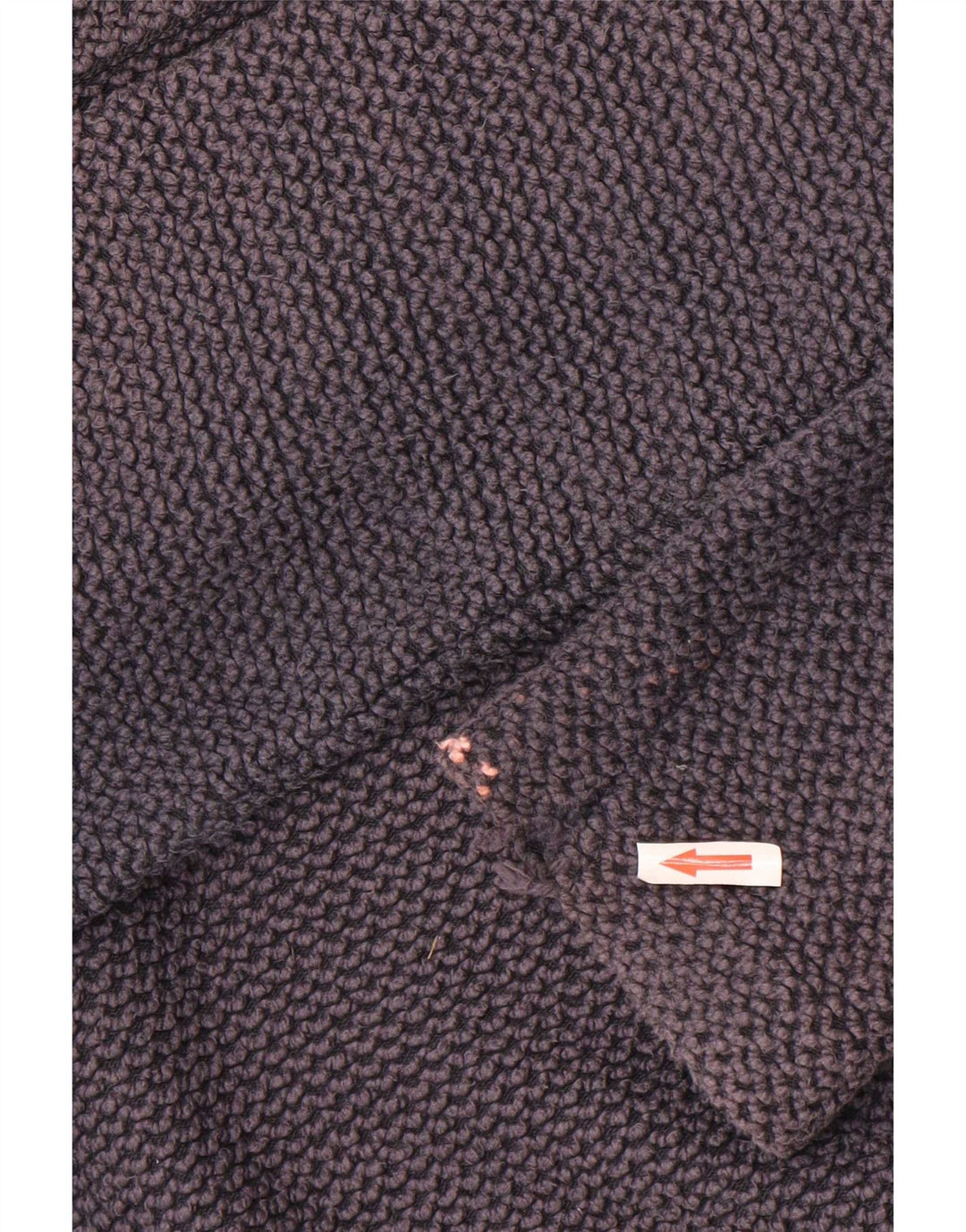 Weird Fish Dame Zip Neck Sweatshirt Jumper UK 12 Medium Navy Blue Bomuld