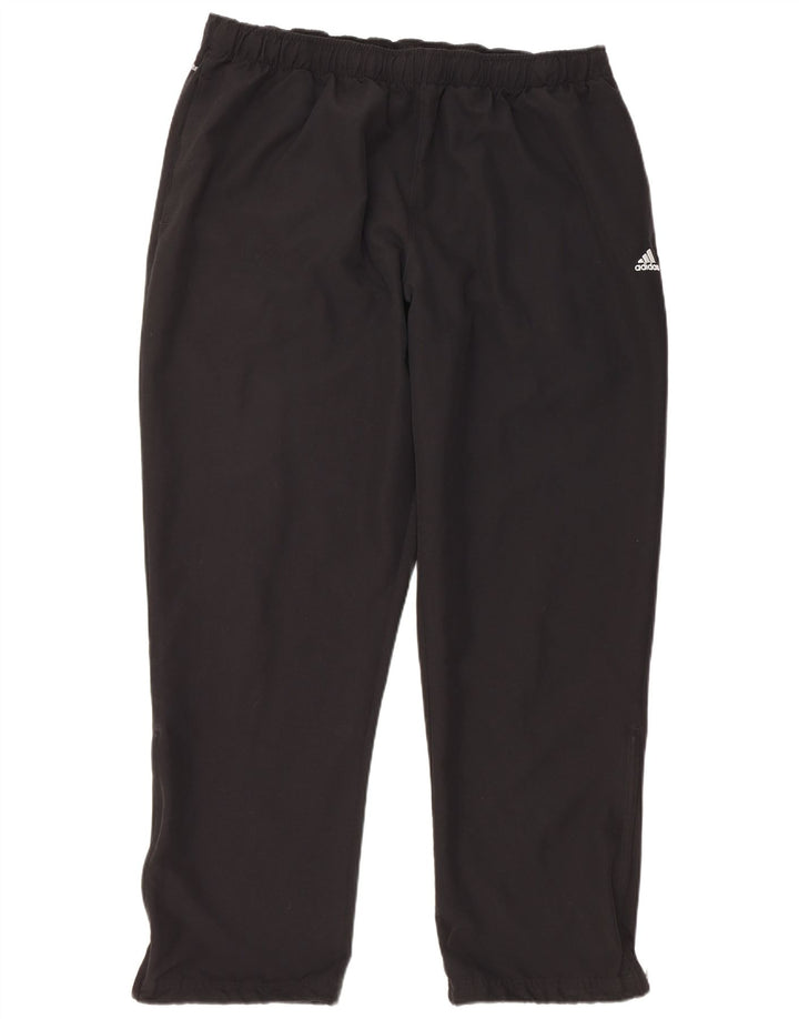ADIDAS Herre Climalite træningsdragt bukser 2XL sort polyester