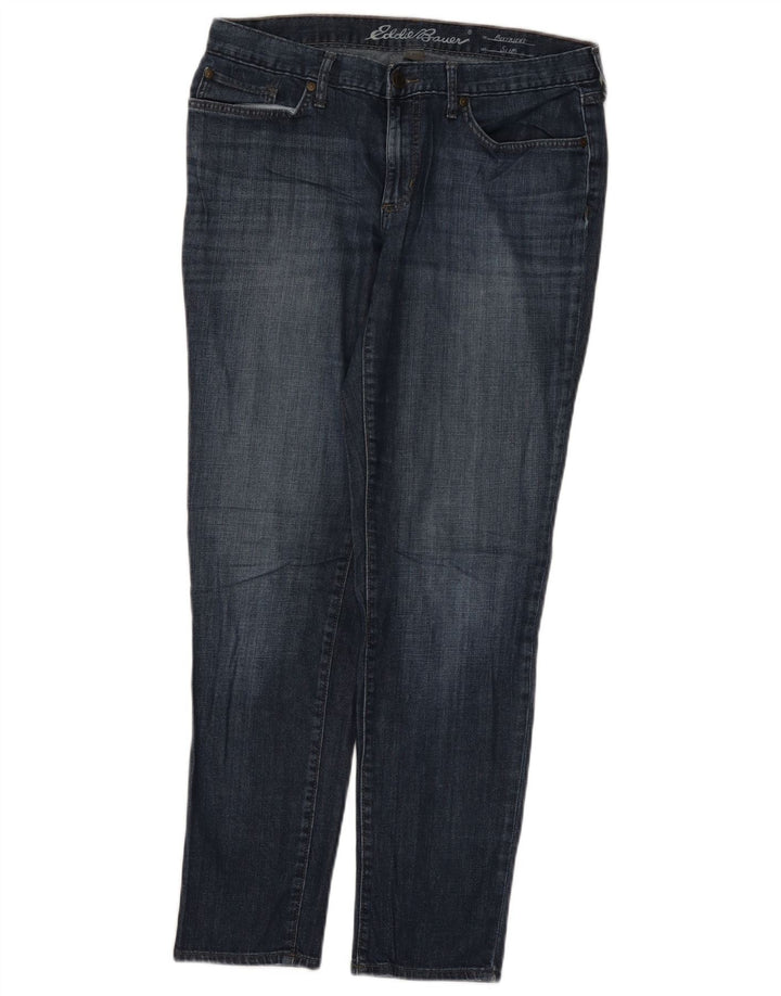 EDDIE BAUER Kæreste Slim Jeans til kvinder US 8 Medium W32 L30 Marineblå