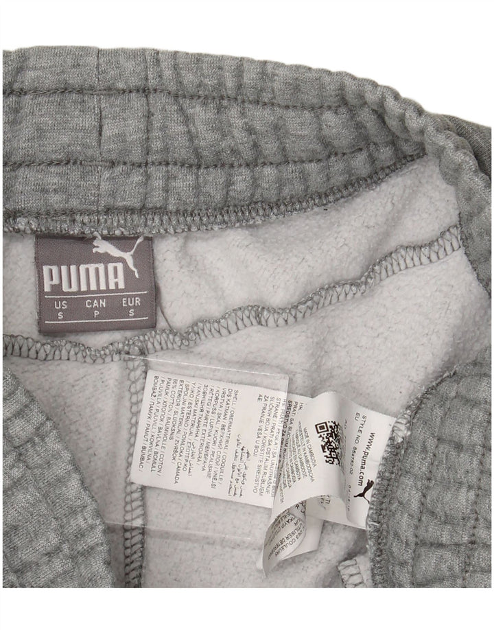 PUMA Træningsdragt bukser til mænd Jogger små grå bomuld