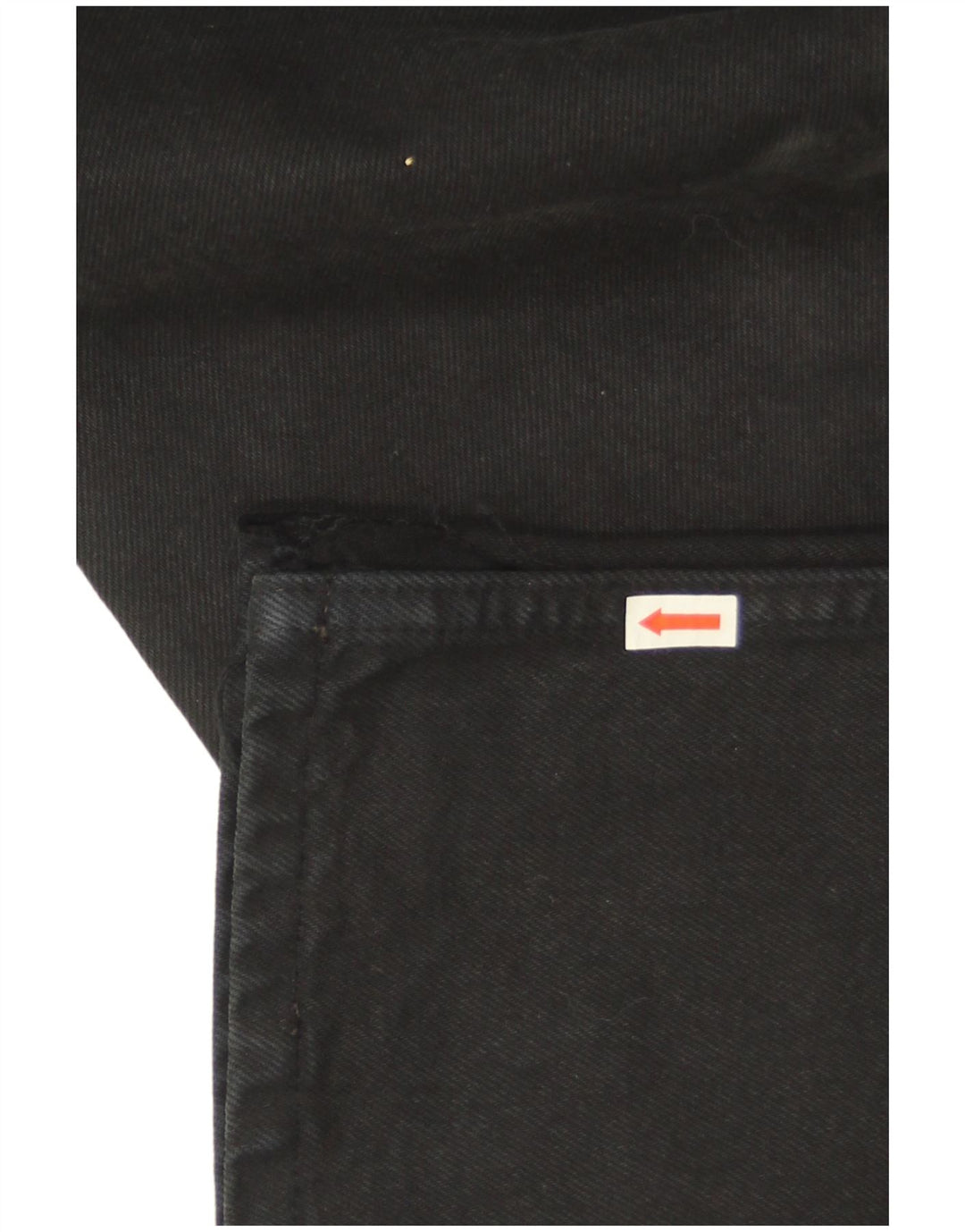 Levi's Herre 501 lige jeans W27 L30 sort bomuld