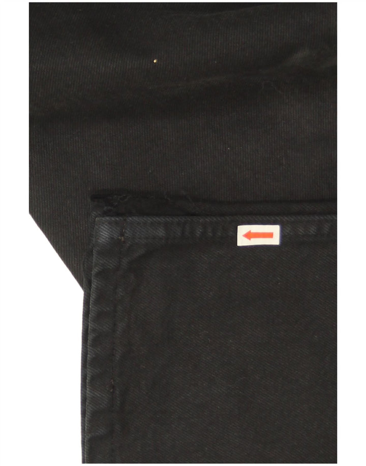Levi's Herre 501 lige jeans W27 L30 sort bomuld