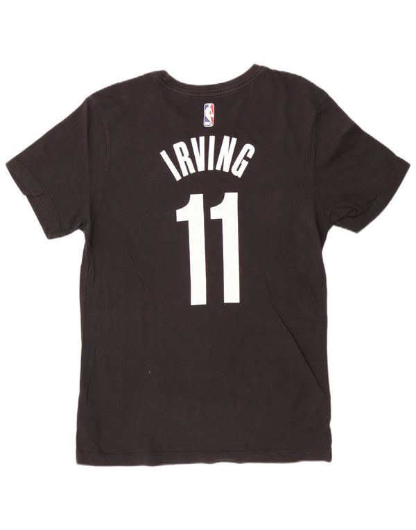 Nike Herre Brooklyn Grafisk T-Shirt Top Lille Sort Bomuld