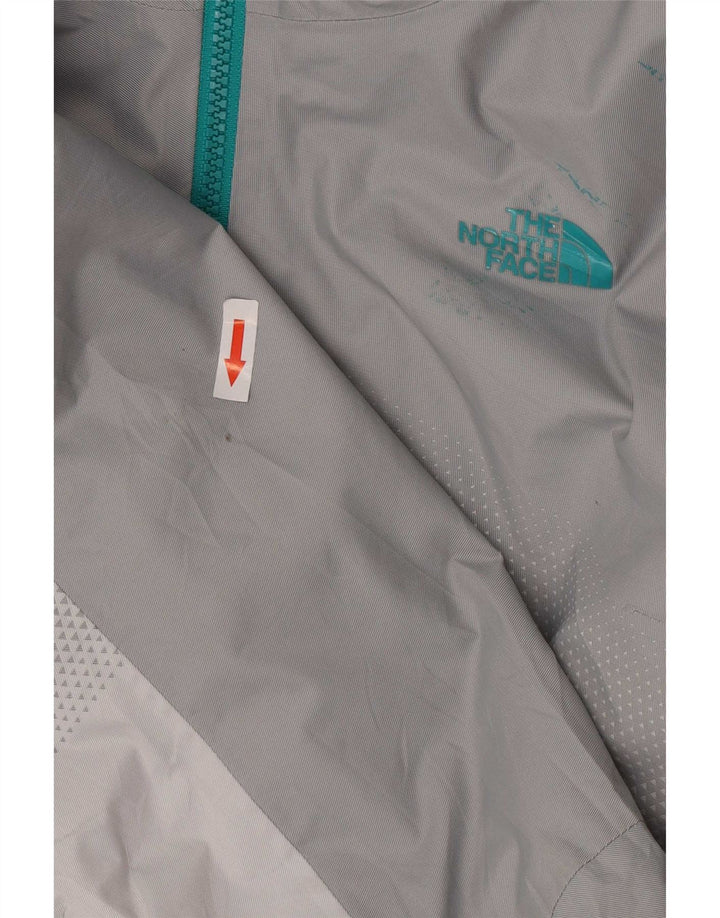 The North Face Regnjakke med hætte til kvinder UK 14 Medium Grey Colourblock