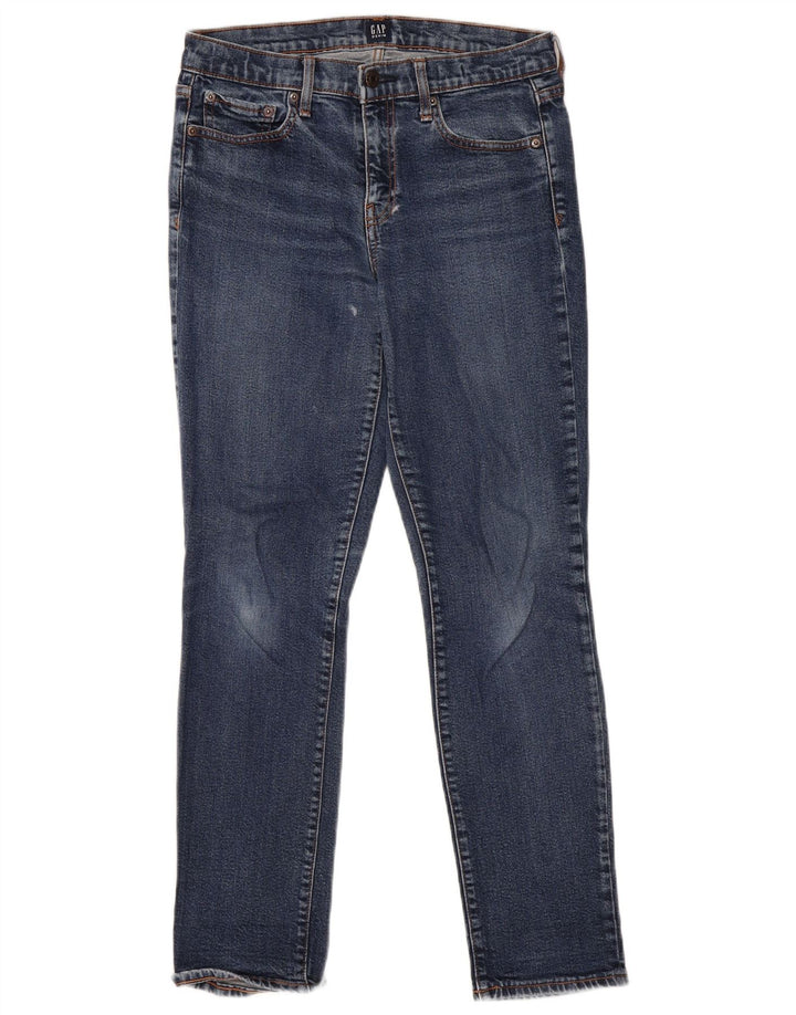 Gap Dame Slim Jeans W28 L28 Blå Bomuld