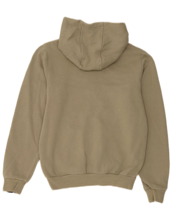 Ellesse Boys Grafisk Hoodie Jumper 12-13 år Khaki Cotton