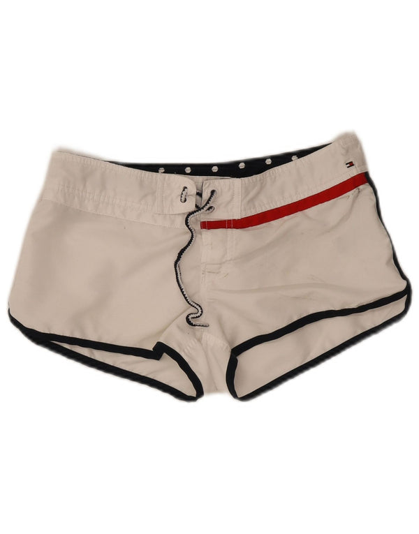 Tommy Hilfiger Svømmeshorts til piger 5-6 år Hvid Colourblock Polyester