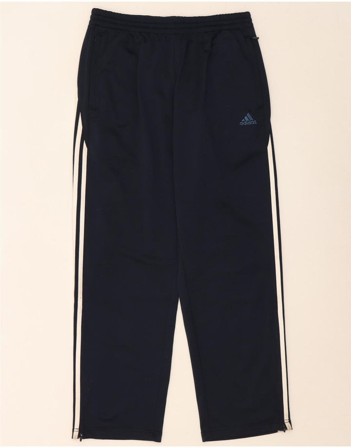 Adidas Træningsdragtsbukser til mænd UK 40/42 Medium Navy Blue Polyester