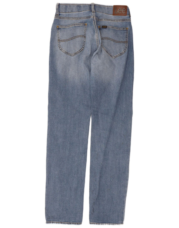 Lee Womens Athletic Fit Tapered Jeans W29 L34 Blå Bomuld