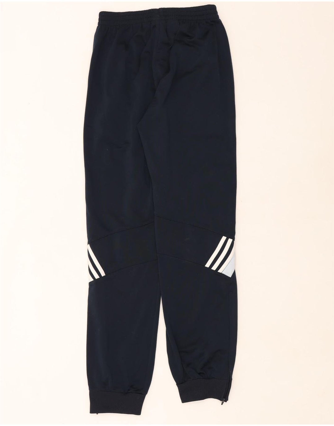 Adidas Drenge Træningsdragt Bukser Joggers 15-16 År Marineblå Polyester