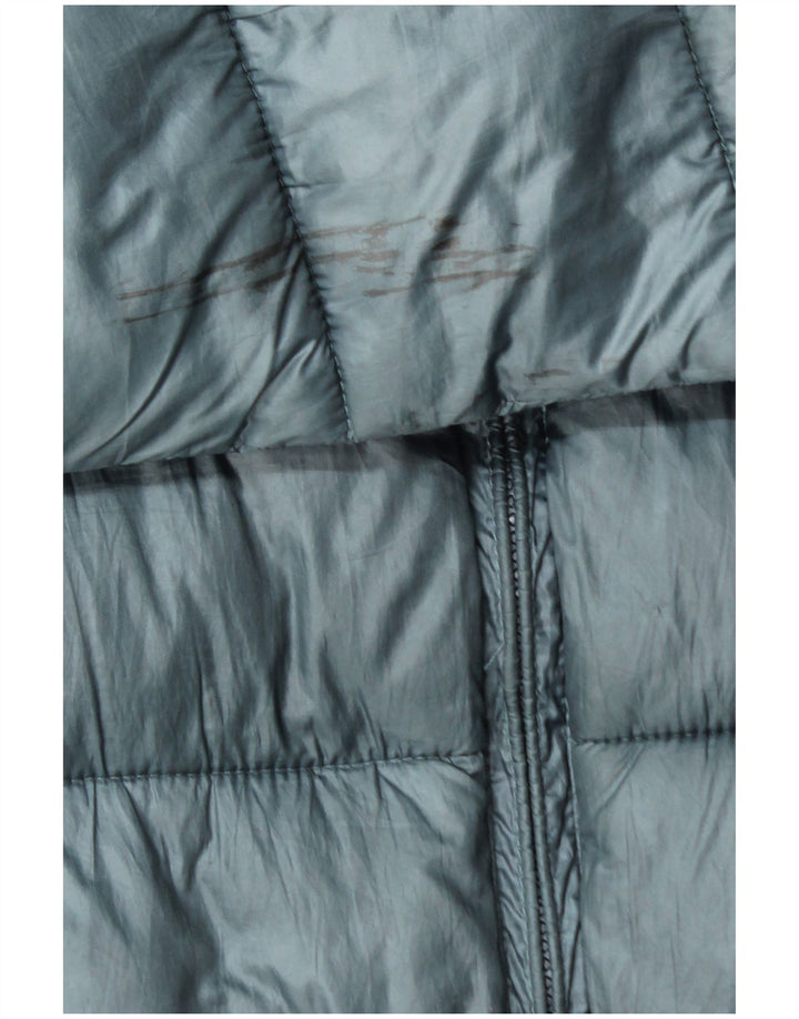 Champion Herre hættepolstret jakke UK 36 Lille blå polyester