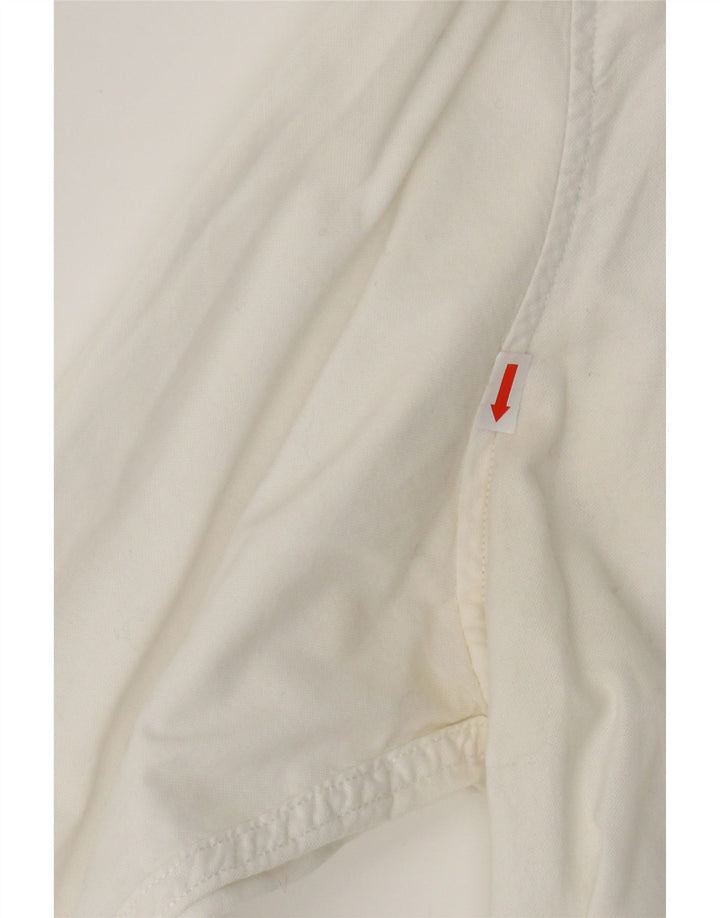 TIMBERLAND Mens Regular Fit Shirt XL White Cotton Vintage Timberland and Second-Hand Timberland from Messina Hembry 