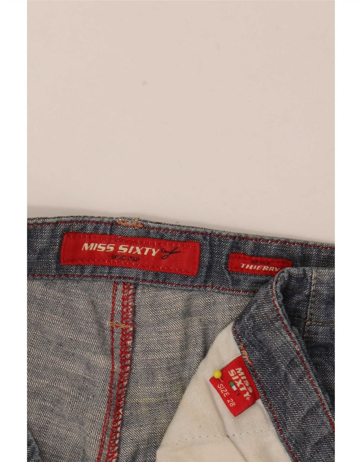 Miss Sixty Womens Flared Jeans W28 L33 Marineblå Bomuld