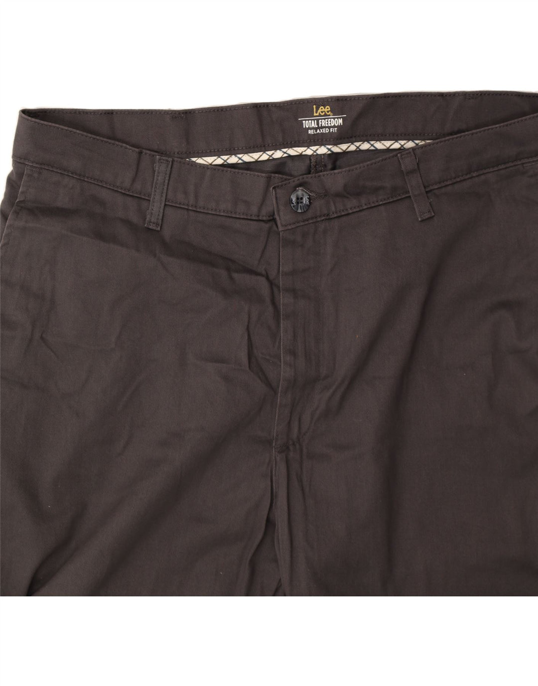 LEE Mens Relaxed Fit Chino Trousers W40 L30 Grey Vintage Lee and Second-Hand Lee from Messina Hembry 