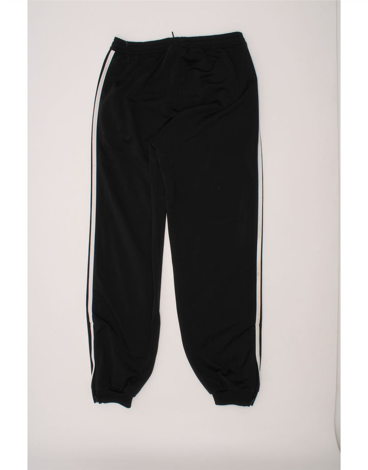 ADIDAS Boys Tracksuit Trousers Joggers 11-12 Years  Black Polyester Vintage Adidas and Second-Hand Adidas from Messina Hembry 
