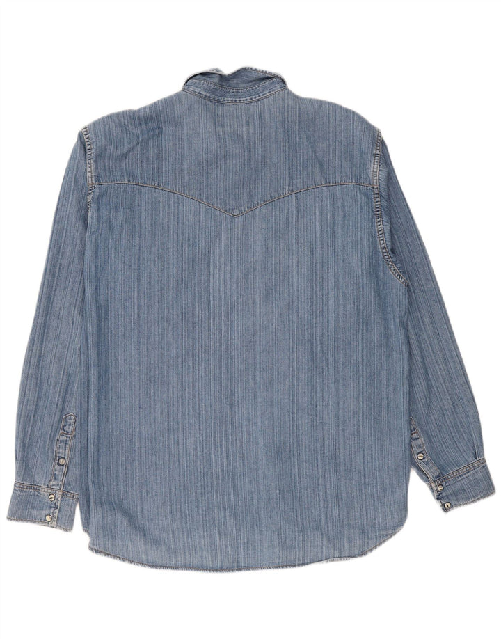 Lee Herre denimskjorte 2XL blå bomuld