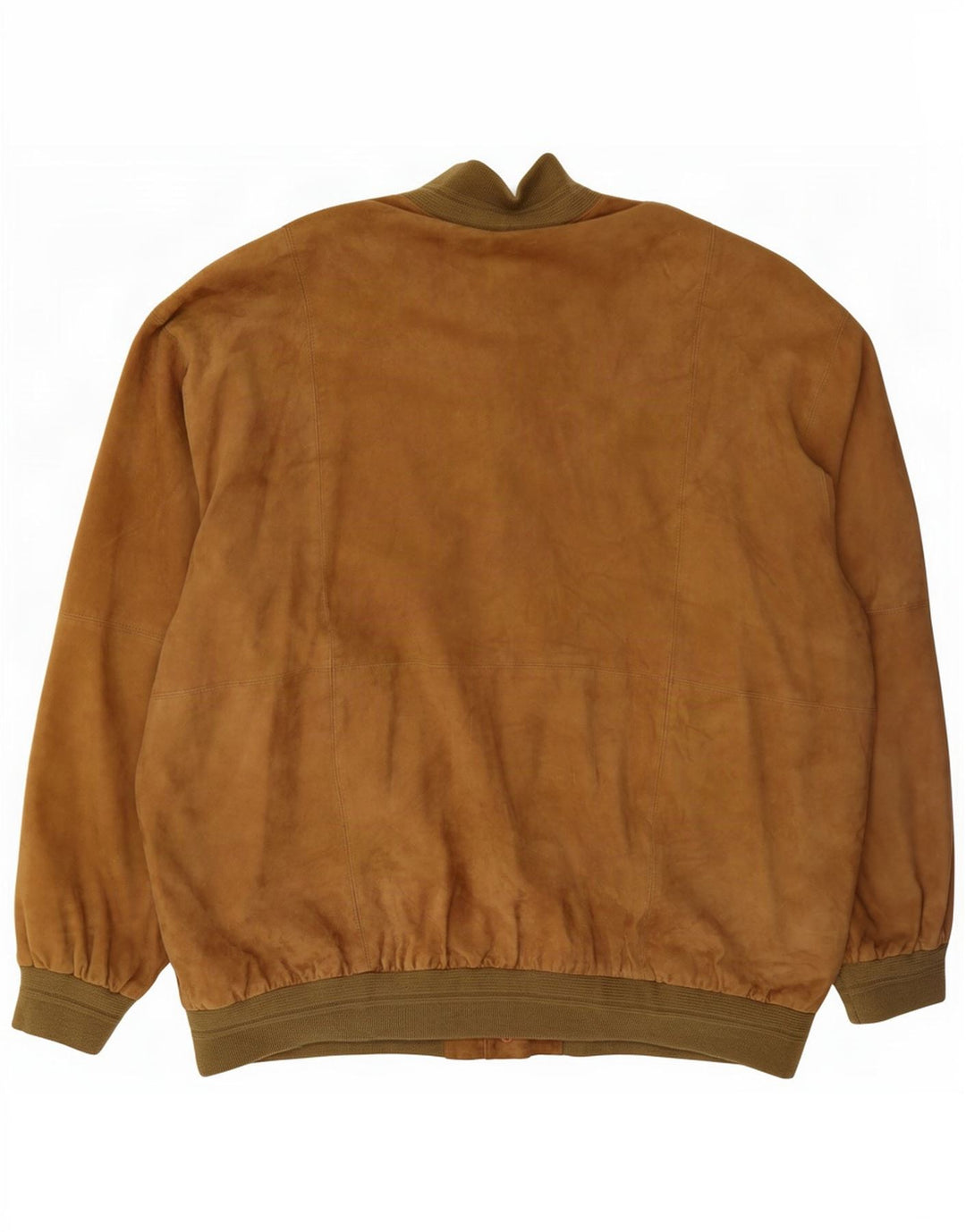 Barisal Herre Ruskind Bomber Jacket IT 58 4XL Beige Læder