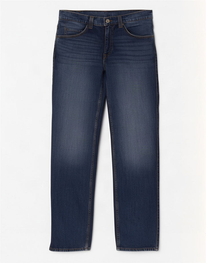 Mustang Straight Jeans til mænd W32 L31 Marineblå