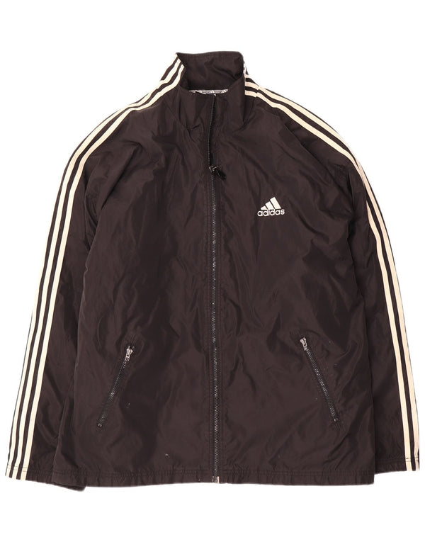 Adidas Træningsdragt til mænd Topjakke UK 44/46 Stor sort nylon