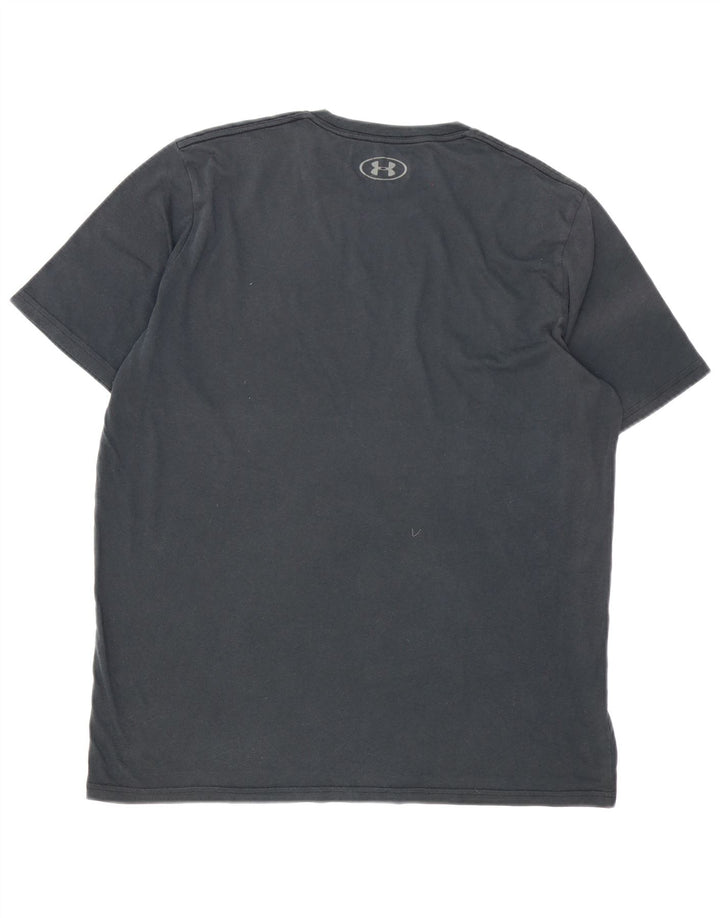 UNDER ARMOUR Herre Heat Gear T-Shirt Top Stor Grå