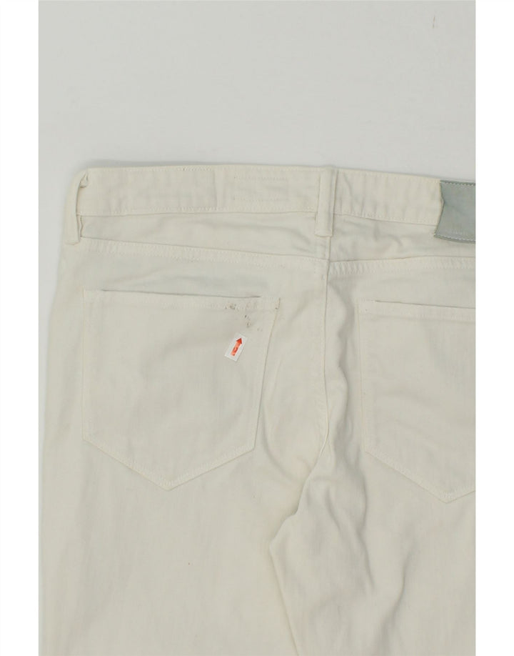 ALL SAINTS Womens Slim Jeans W29 L30 White Cotton Vintage All Saints and Second-Hand All Saints from Messina Hembry 