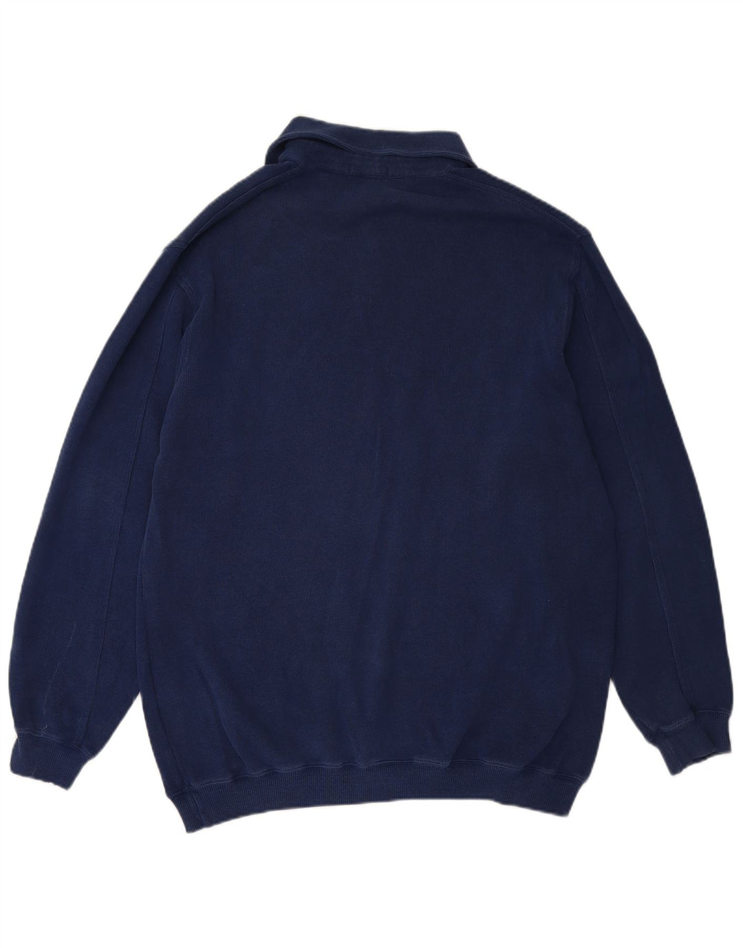 GANT Herre polo-hals sweater stor marineblå bomuld