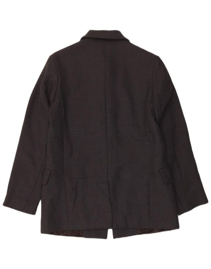Belfe & Belfe Dame 4-knaps blazerjakke IT 40 Small Black Virgin Wool