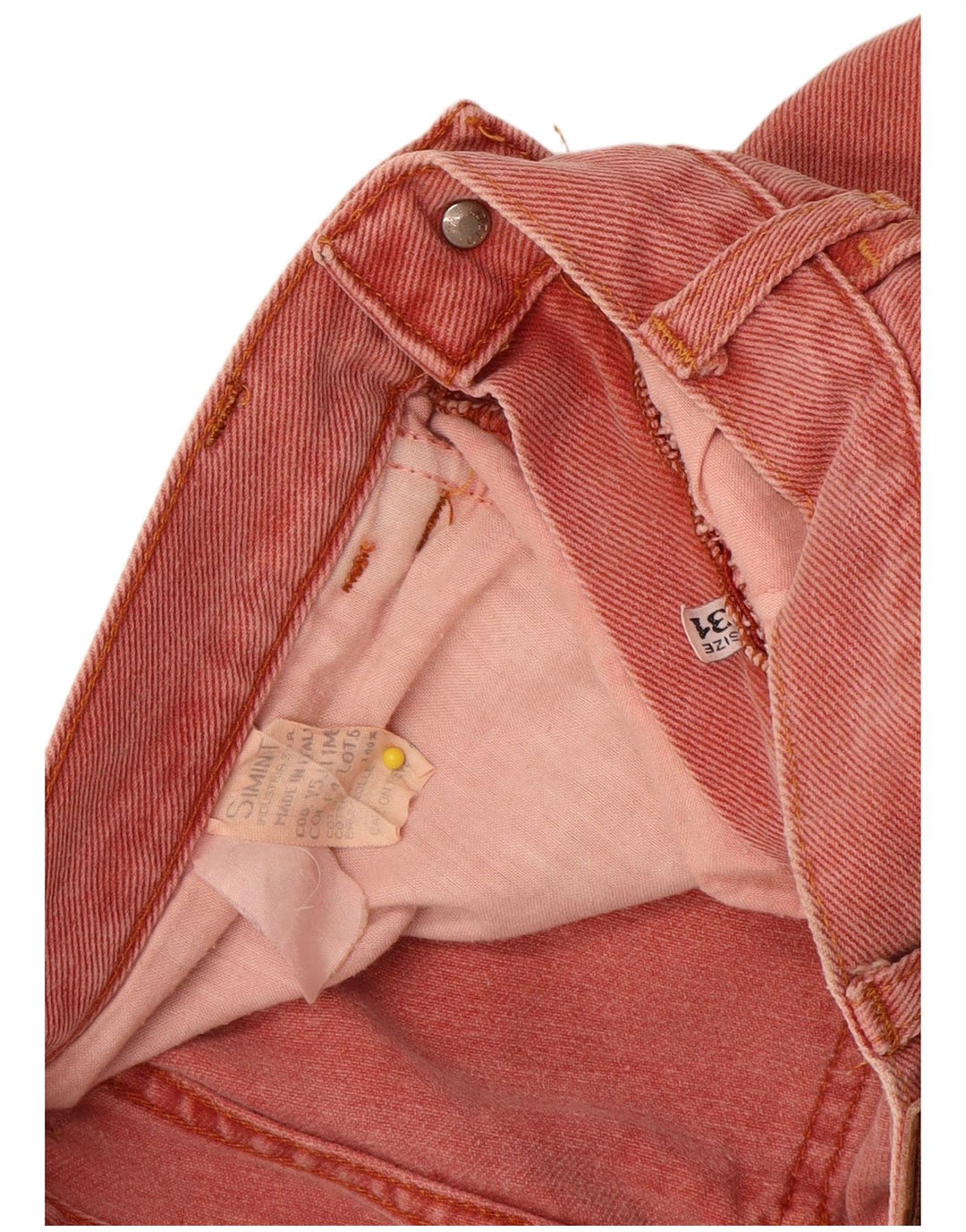 Armani koniske jeans til kvinder W31 L29 Pink