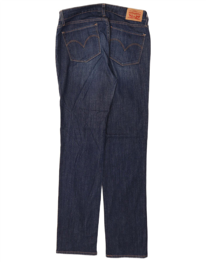 Levi's Dame 712 Slim Jeans W29 L32 Blå
