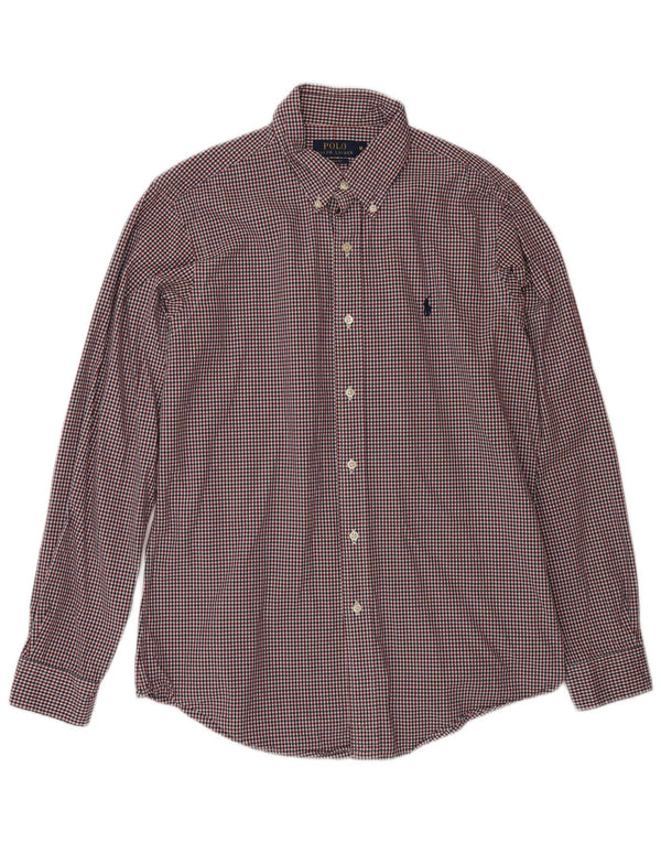 Polo Ralph Lauren Herre Custom Fit skjorte Medium Multicolored Gingham Cotton