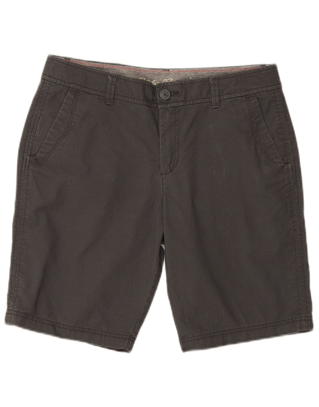 EDDIE BAUER Chino Shorts til kvinder US 8 Medium W32 Grå Bomuld
