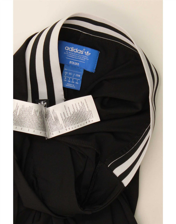Adidas Kvinder Rita Ora Leggings UK 8 Small Black Colourblock Polyester