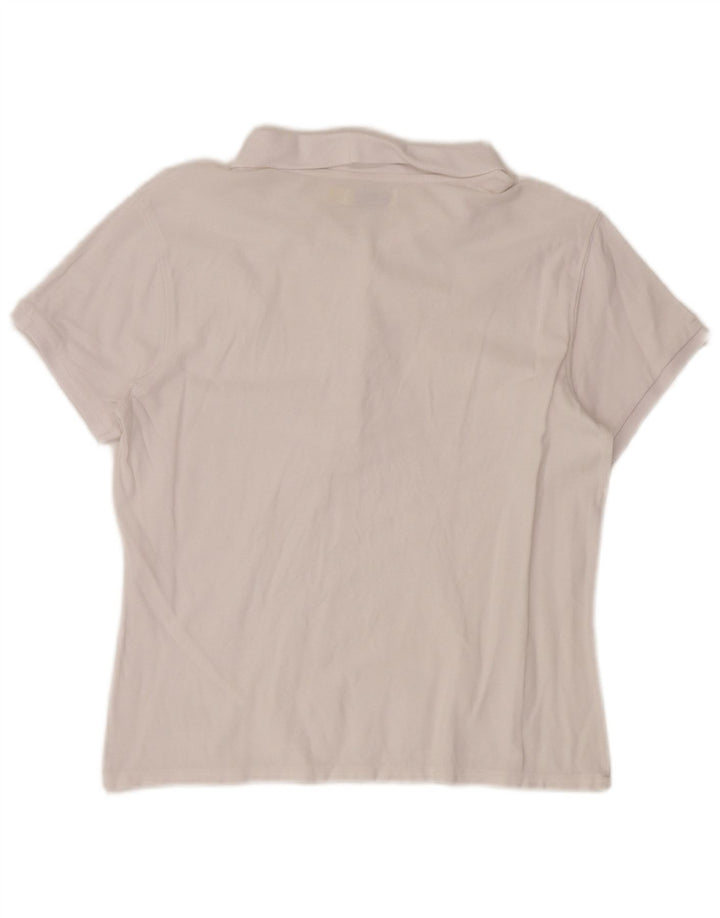 Diadora Dame Polo Shirt UK 18 XL Hvid