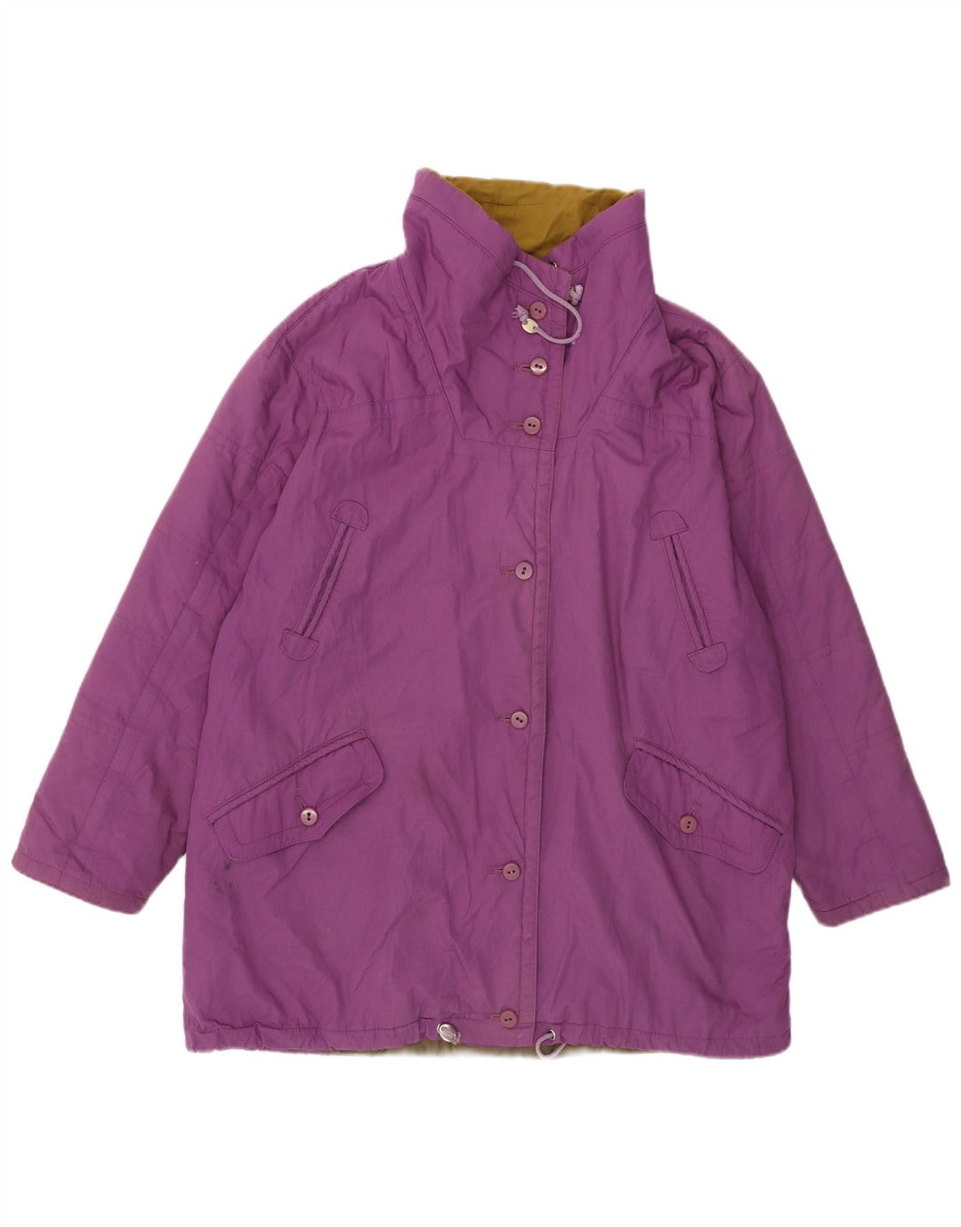 VINTAGE Kvinder Utility Jacket UK 20 2XL Lilla