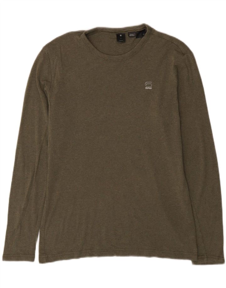 G-Star Herre Top Langærmet Medium Khaki Bomuld