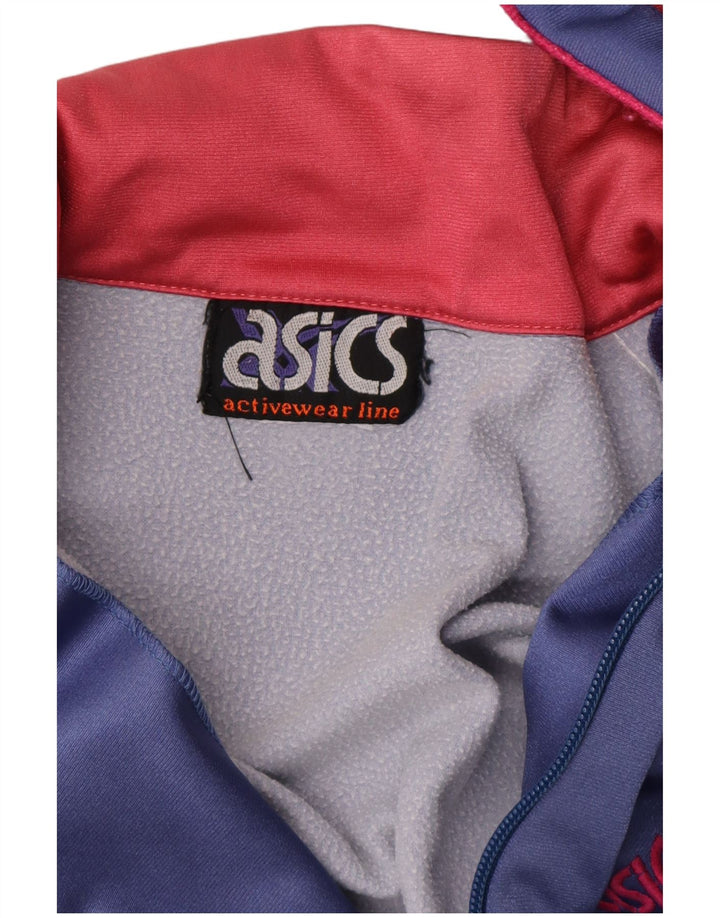 ASICS Herre grafisk hel træningsdragt Medium blå stribet