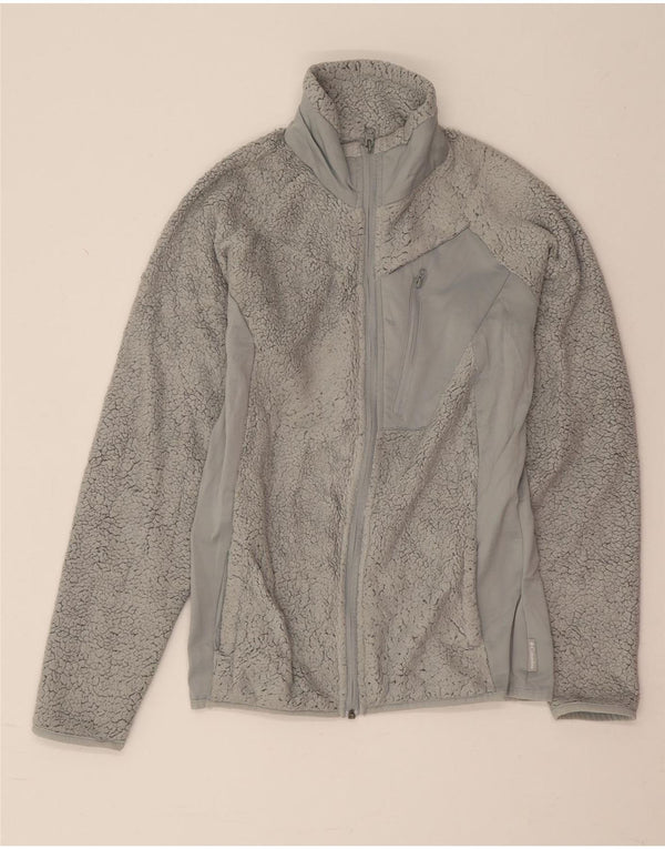 Columbia Dame Fleecejakke UK 10 Lille Grå Polyester