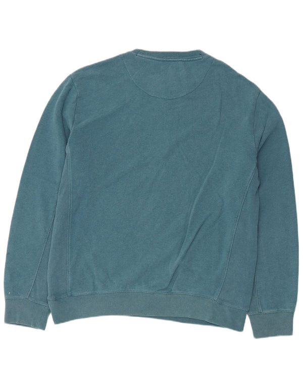 Crew Clothing Herre Sweatshirt Jumper XL Blå Bomuld