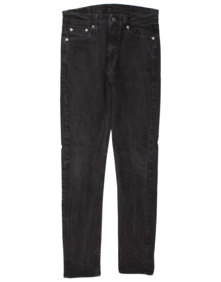 Levi's Dame 510 Skinny Jeans W30 L32 Grå Bomuld