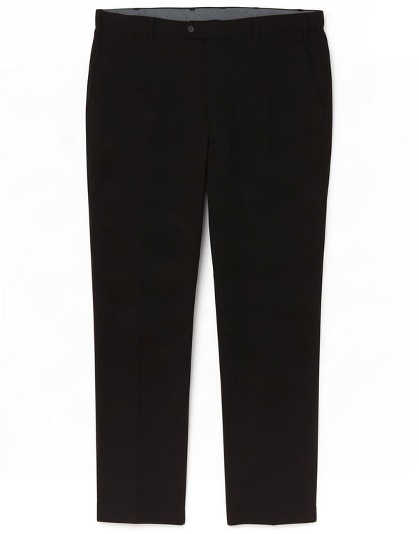 Marks & Spencer Herre Regular Fit Suit Bukser W38 L31 Sort Polyester