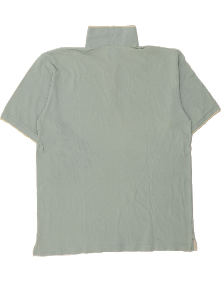 DIADORA Mens Polo Shirt XL Blue Cotton Vintage Diadora and Second-Hand Diadora from Messina Hembry 