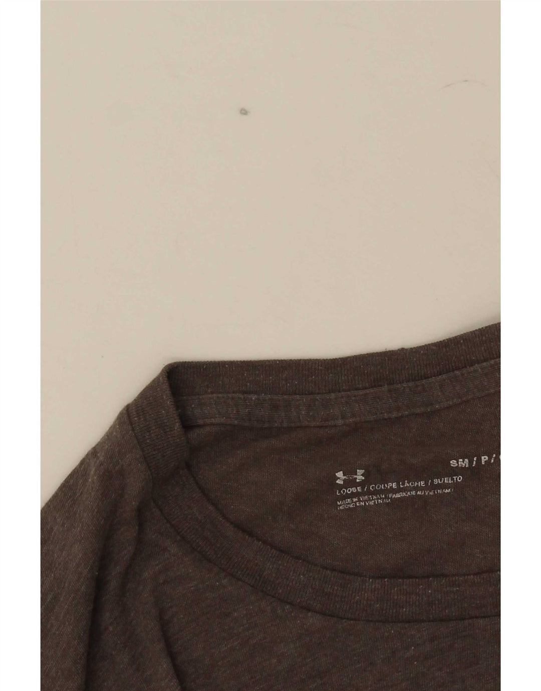 Under Armour Herre T-Shirt Top Lille Grå