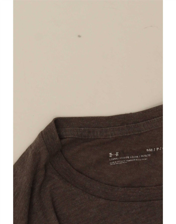 Under Armour Herre T-Shirt Top Lille Grå