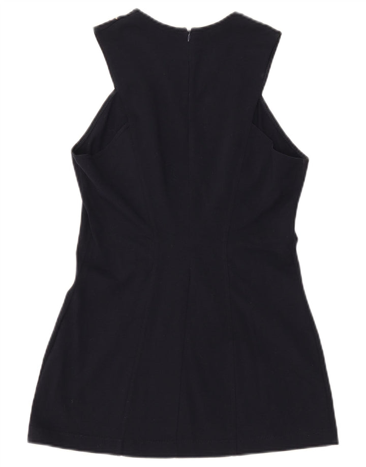 ROCCOBAROCCO Dame ærmeløs bluse Top IT 44 Medium Navy Blue Floral