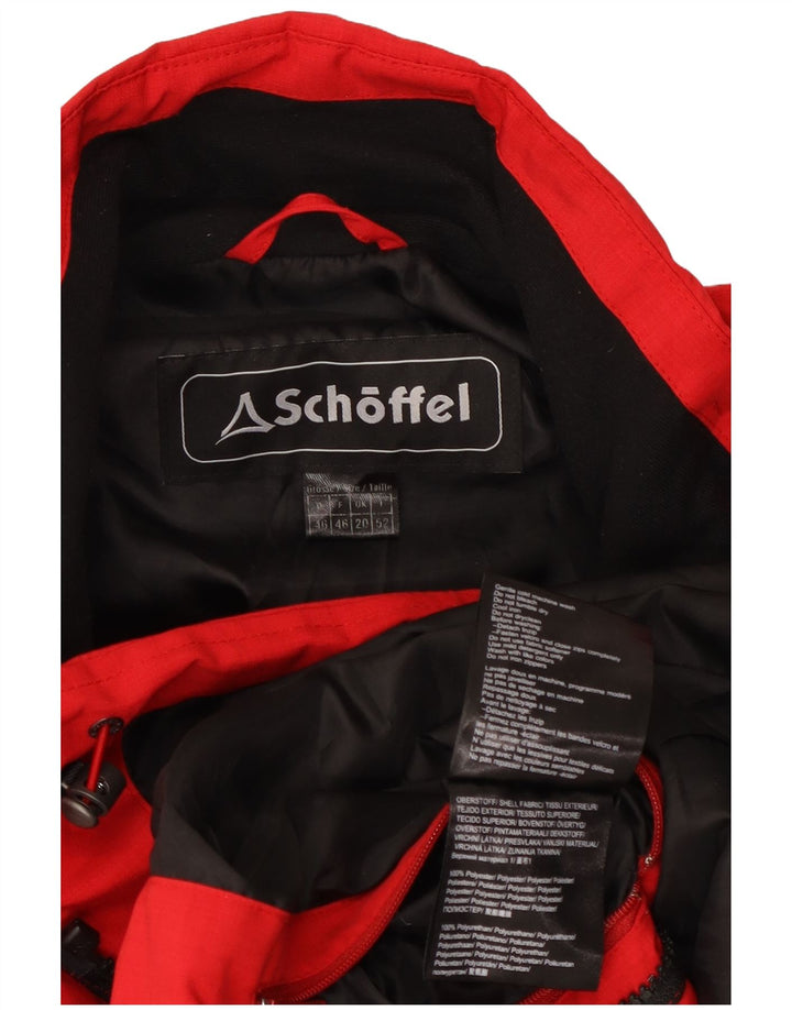 Schoffel Dame Regnjakke UK 20 2XL Rød Polyester