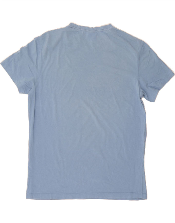 TRUSSARDI JEANS Mens T-Shirt Top Large Blue Vintage Trussardi Jeans and Second-Hand Trussardi Jeans from Messina Hembry 