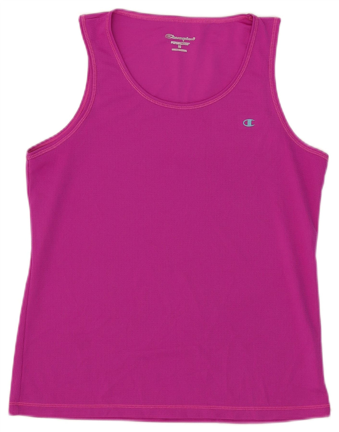 Champion Damevest Top UK 12 Medium Pink Polyester